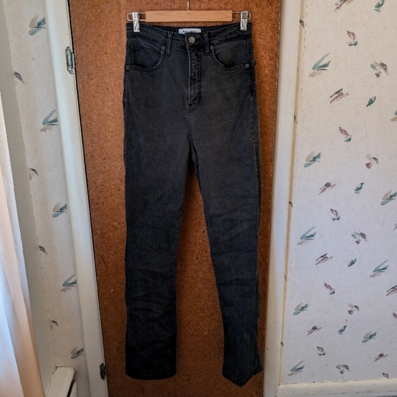 Reformation brand ultra high rise slim straight jeans - Picture 1 of 4